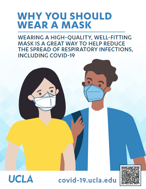Coronavirus graphic regarding why you should wear a mask