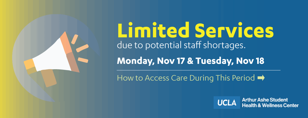 Limited Services due to planned labor activity