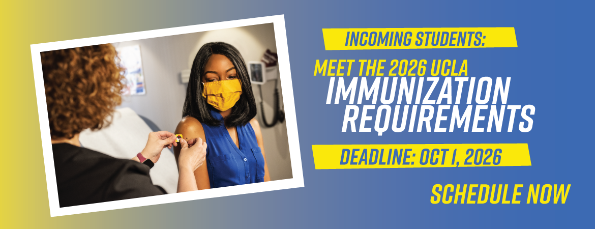 Immunization Requirements 2026