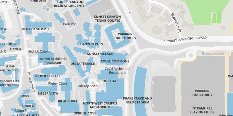 Map of Covel Commons