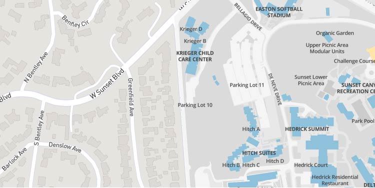 Map of Krieger Childcare