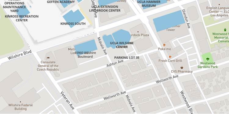Map of Wilshire Center