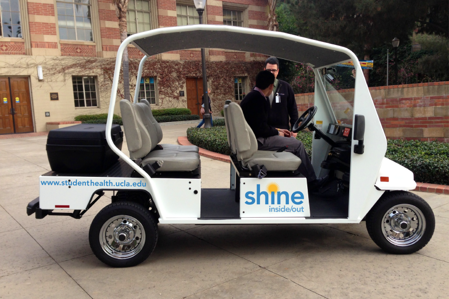 Ride and Shine Cart - side