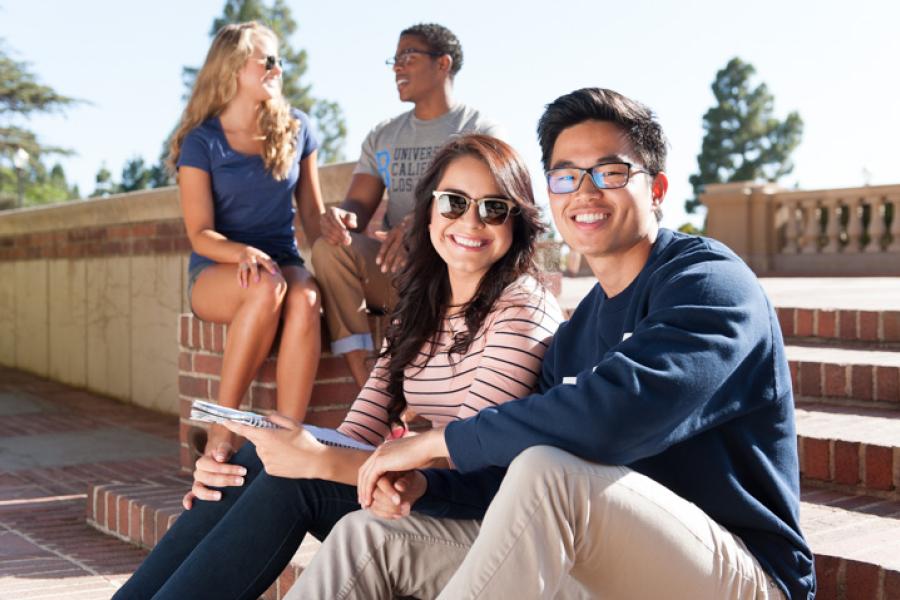 Student with Glasses